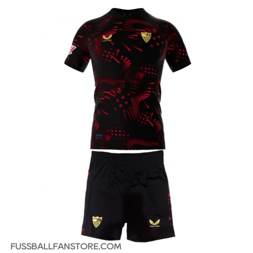 Sevilla Replik 3rd trikot Kinder 2024-25 Kurzarm (+ Kurze Hosen)